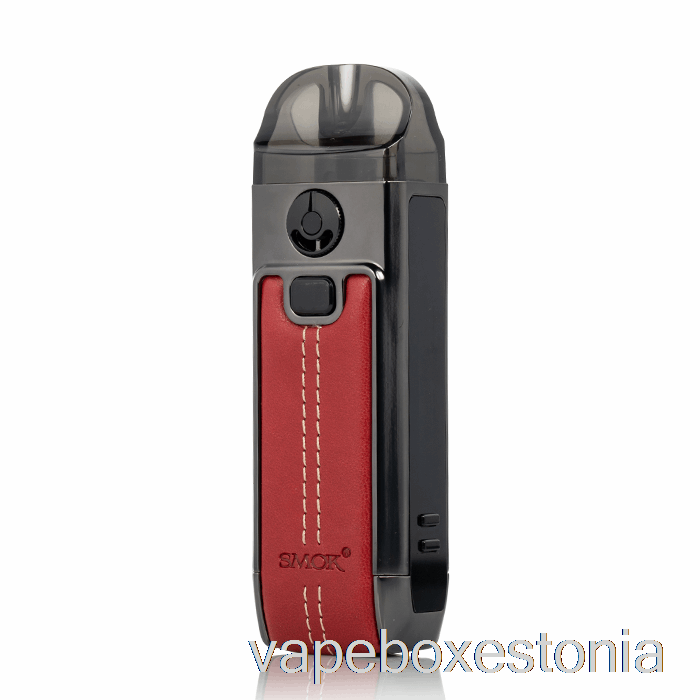 Vape Box Estonia Smok Nord 4 80w Pod Komplekt Punane Nahk